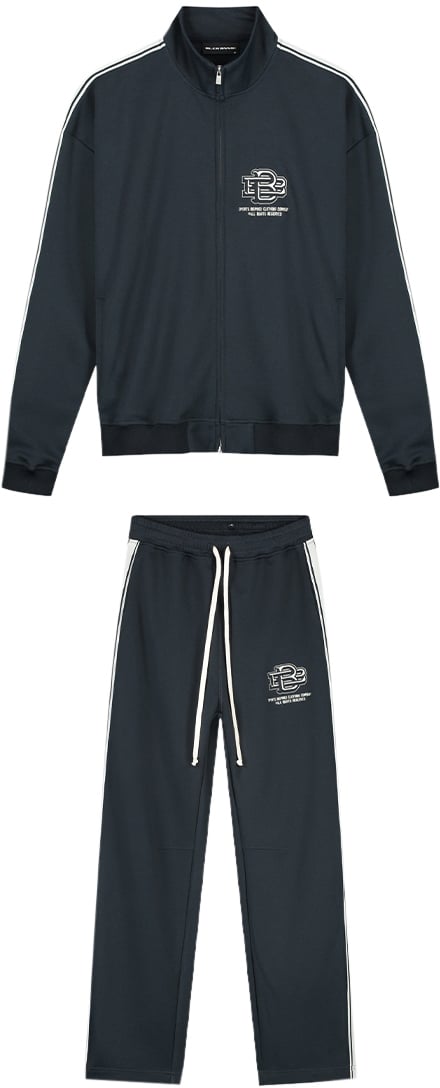 Black Bananas MONOGRAM TRACKSUIT Navy