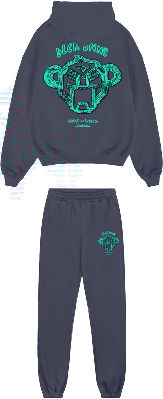 Black Bananas KIDS SKETCH 2.0 SWEATSUIT Donkergrijs