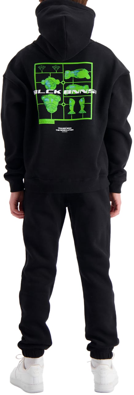 Black Bananas KIDS ACTION FIGURE SWEATSUIT Zwart
