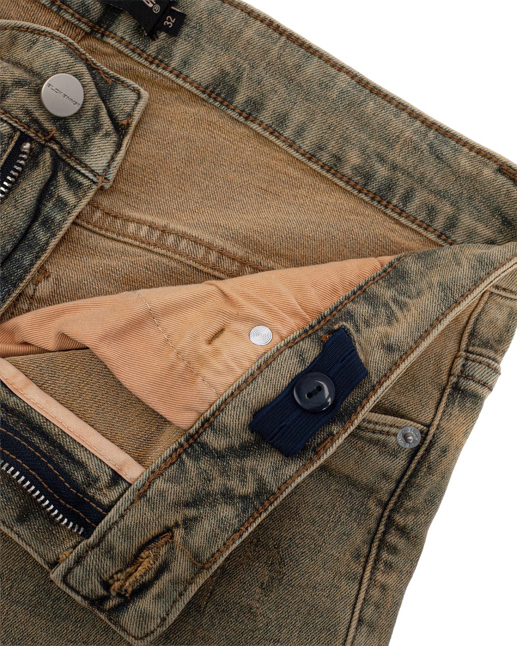 Black Bananas SAHARA STRAIGHT DENIM Blauw