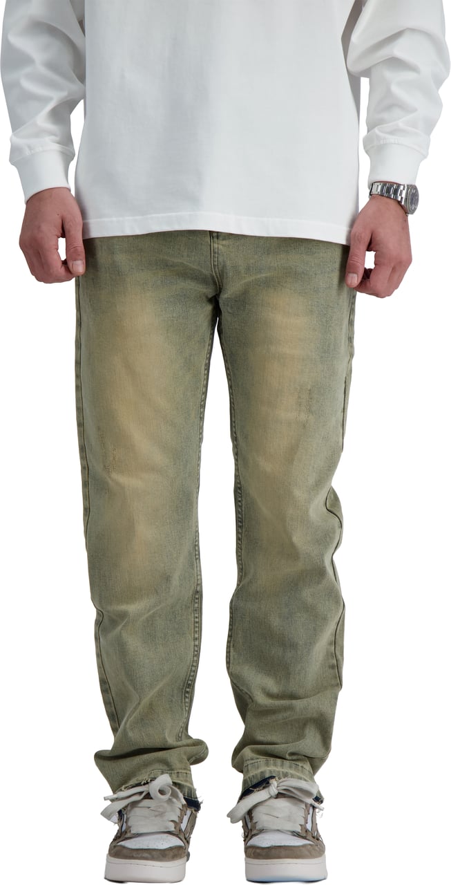 Black Bananas SAHARA STRAIGHT DENIM Blauw
