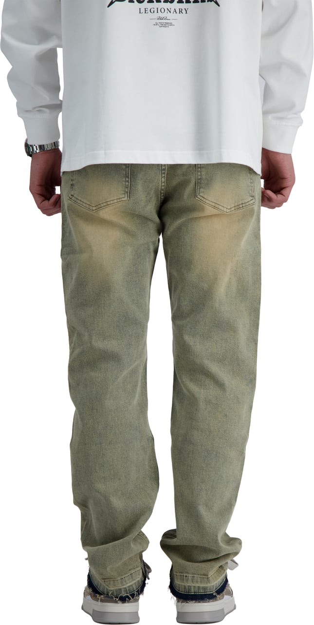 Black Bananas SAHARA STRAIGHT DENIM Blauw