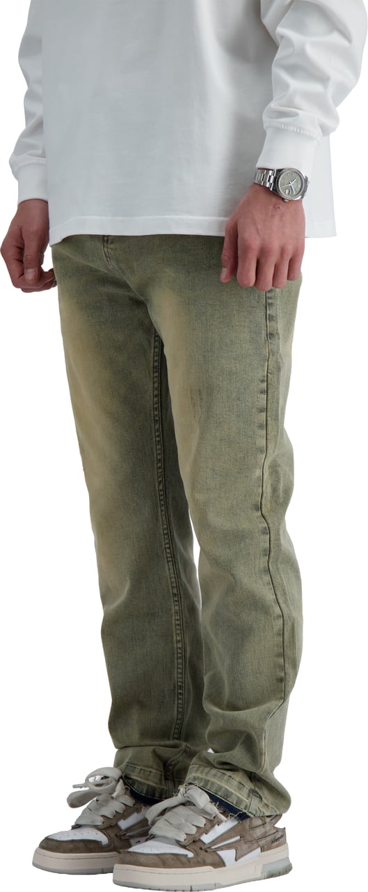 Black Bananas SAHARA STRAIGHT DENIM Blauw