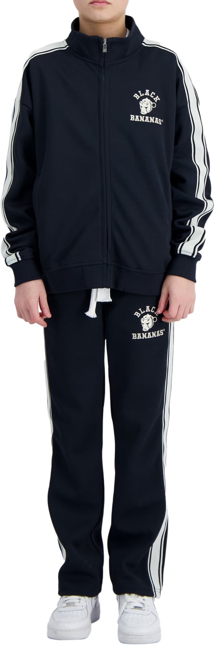 Black Bananas KIDS TAPED VARSITY TRACKSUIT Navy