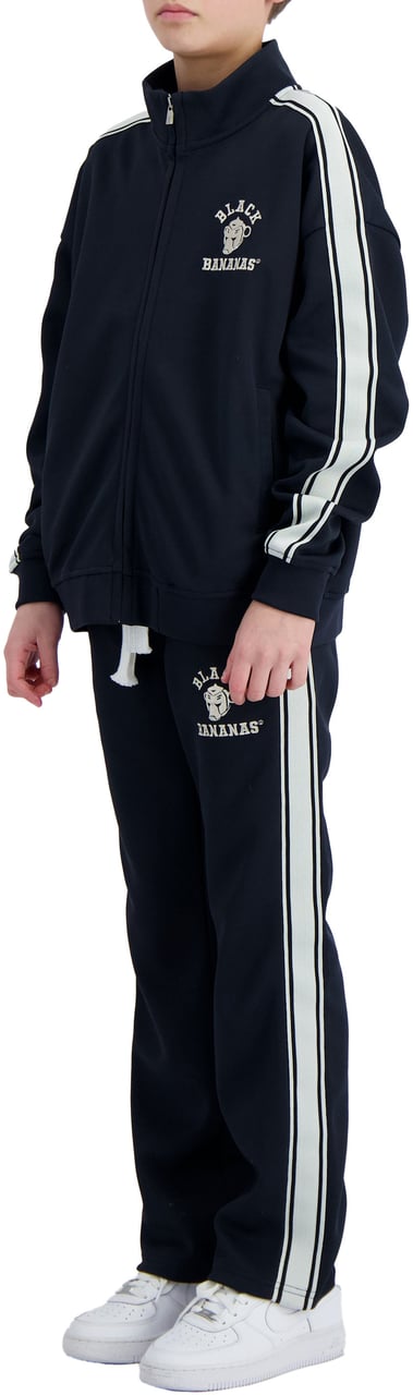 Black Bananas KIDS TAPED VARSITY TRACKSUIT Navy