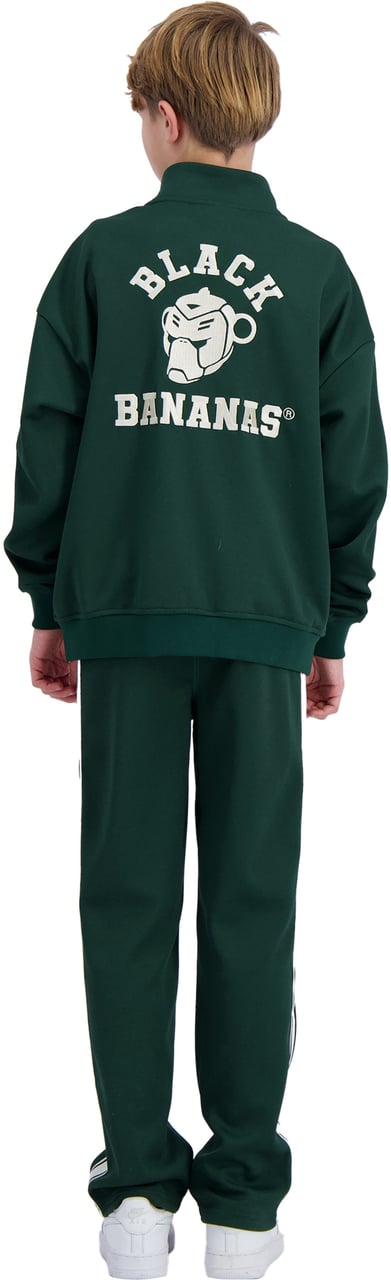 Black Bananas KIDS TAPED VARSITY TRACKSUIT Groen