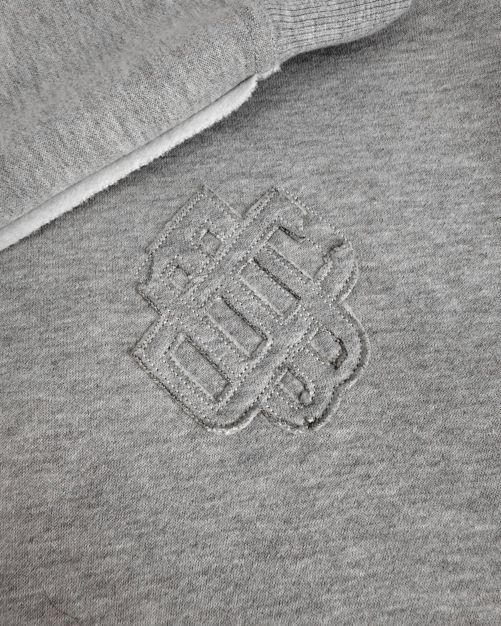 Black Bananas KIDS RIPPED MONOGRAM SWEATSUIT Lichtgrijs