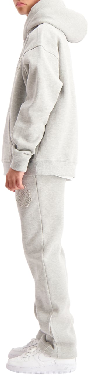Black Bananas KIDS RIPPED MONOGRAM SWEATSUIT Lichtgrijs