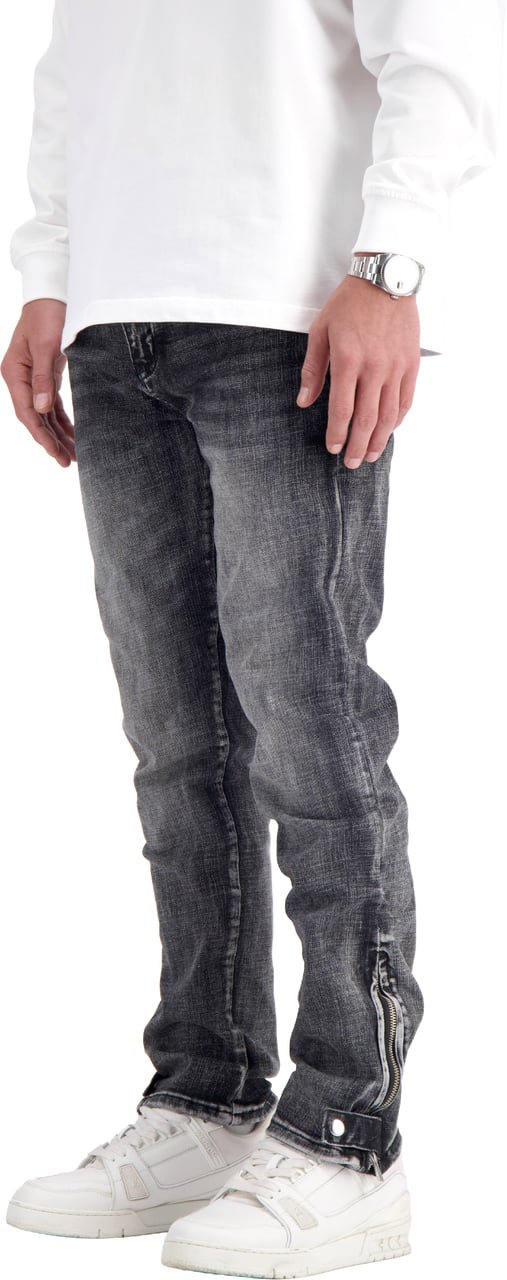 Black Bananas CARBON SLIM DENIM Zwart