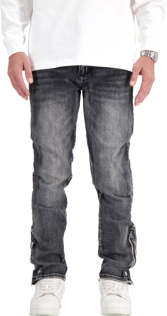 Black Bananas CARBON SLIM DENIM Zwart