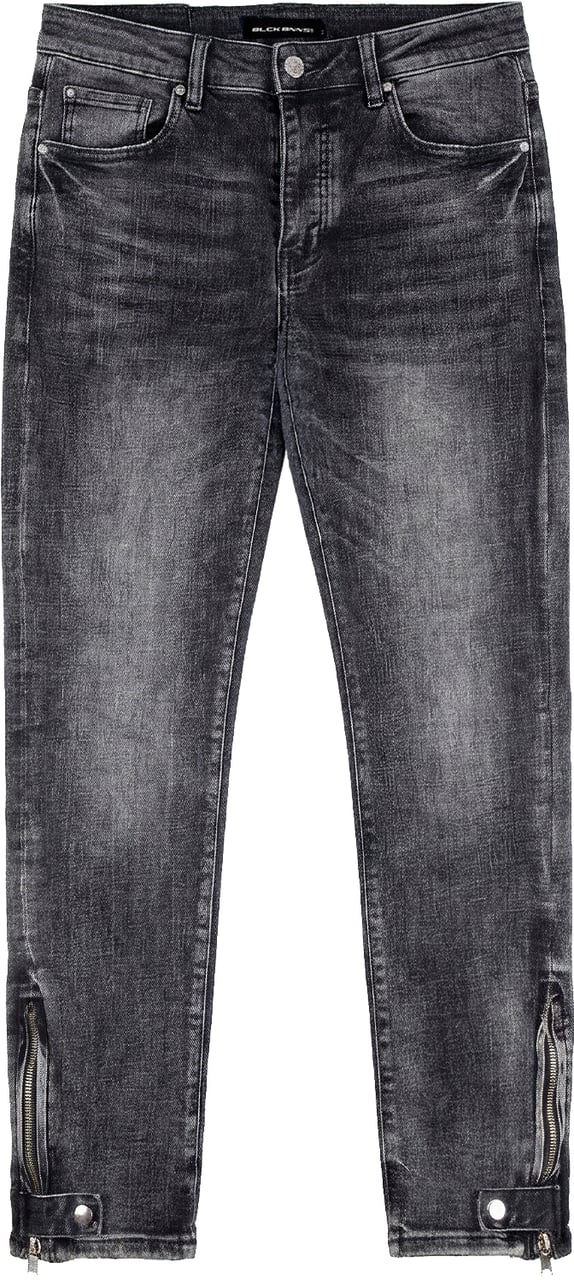 Black Bananas CARBON SLIM DENIM Zwart