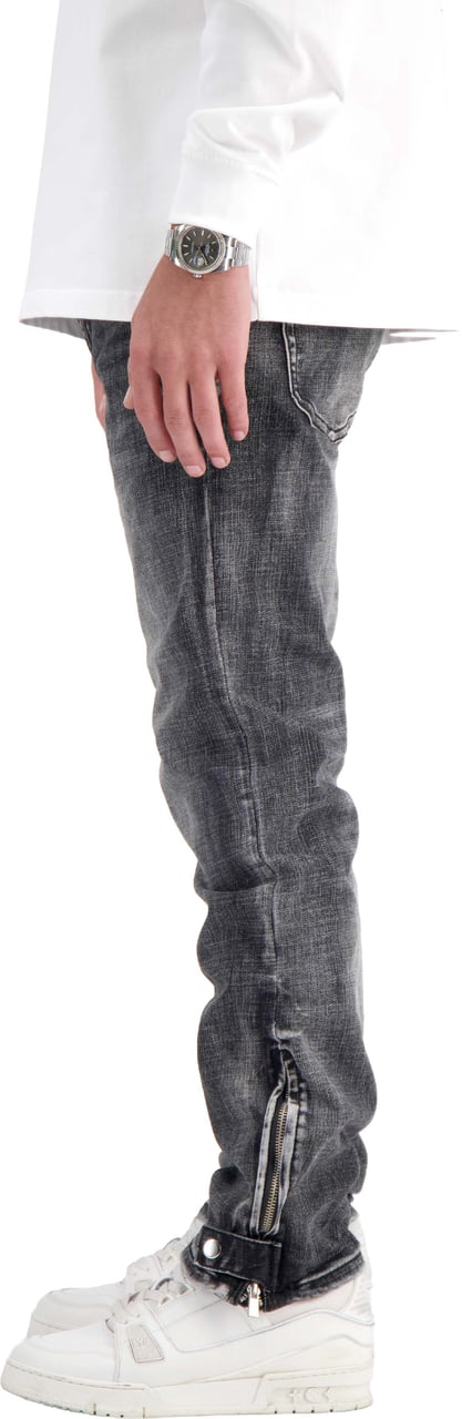 Black Bananas CARBON SLIM DENIM Zwart