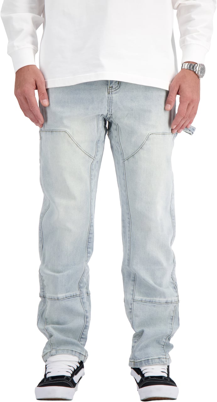Black Bananas STRAIGHT CARPENTER DENIM Blauw