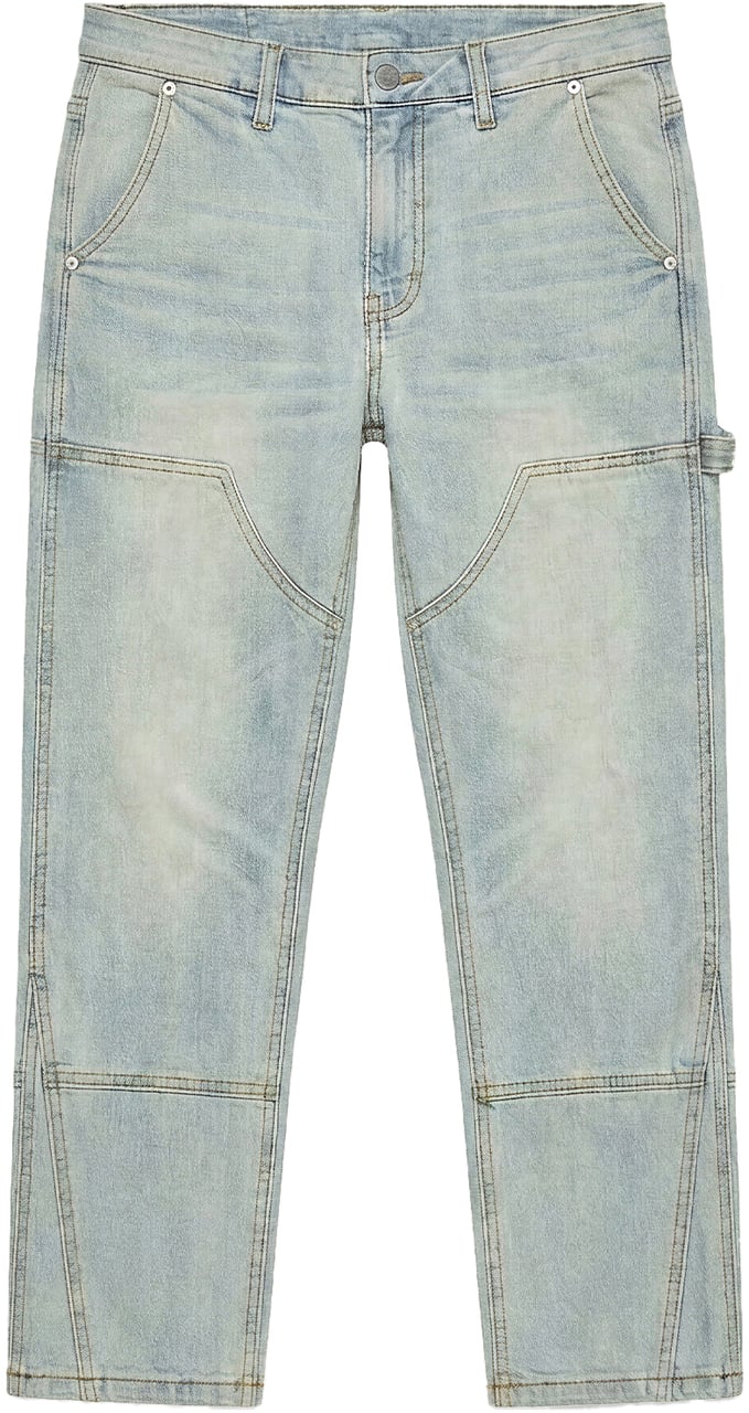 Black Bananas STRAIGHT CARPENTER DENIM Blauw
