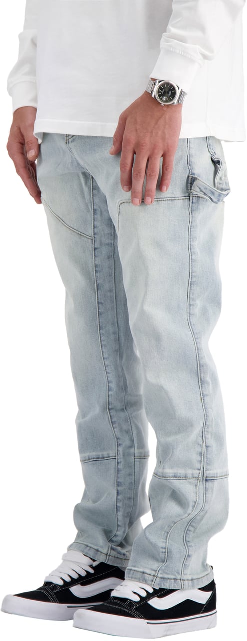 Black Bananas STRAIGHT CARPENTER DENIM Blauw