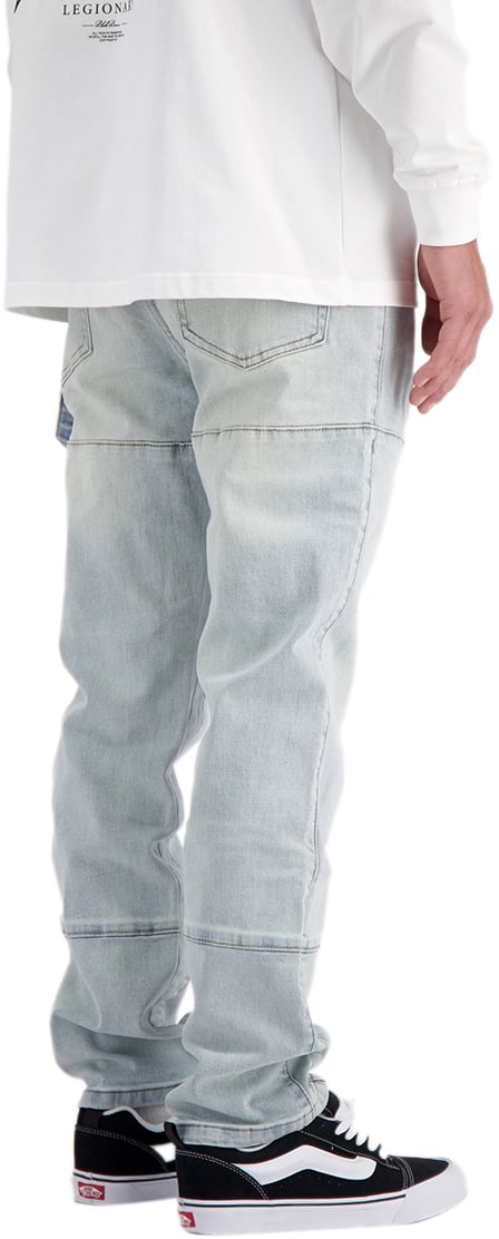 Black Bananas STRAIGHT CARPENTER DENIM Blauw