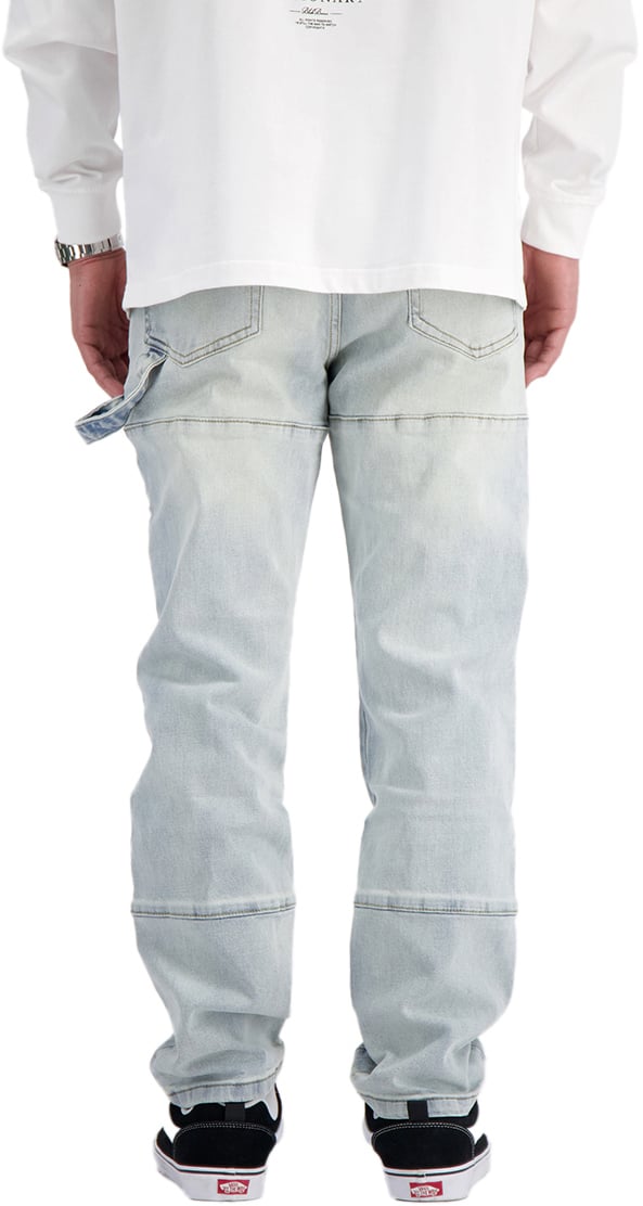 Black Bananas STRAIGHT CARPENTER DENIM Blauw