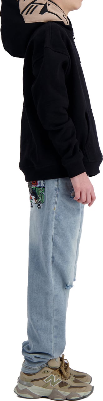 Black Bananas KIDS MASK HOODIE Zwart
