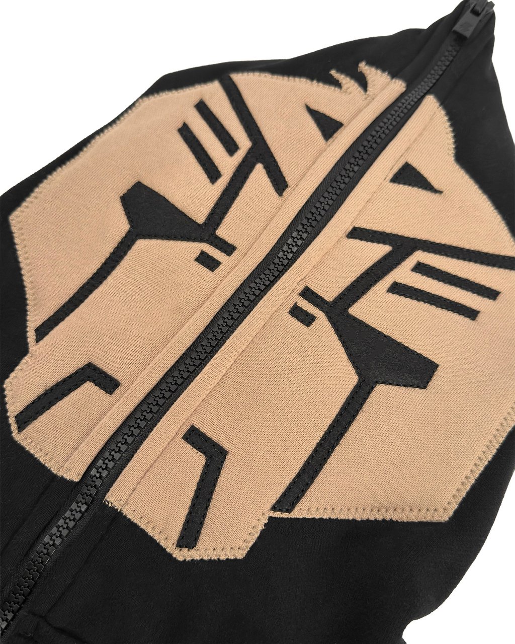 Black Bananas KIDS MASK HOODIE Zwart