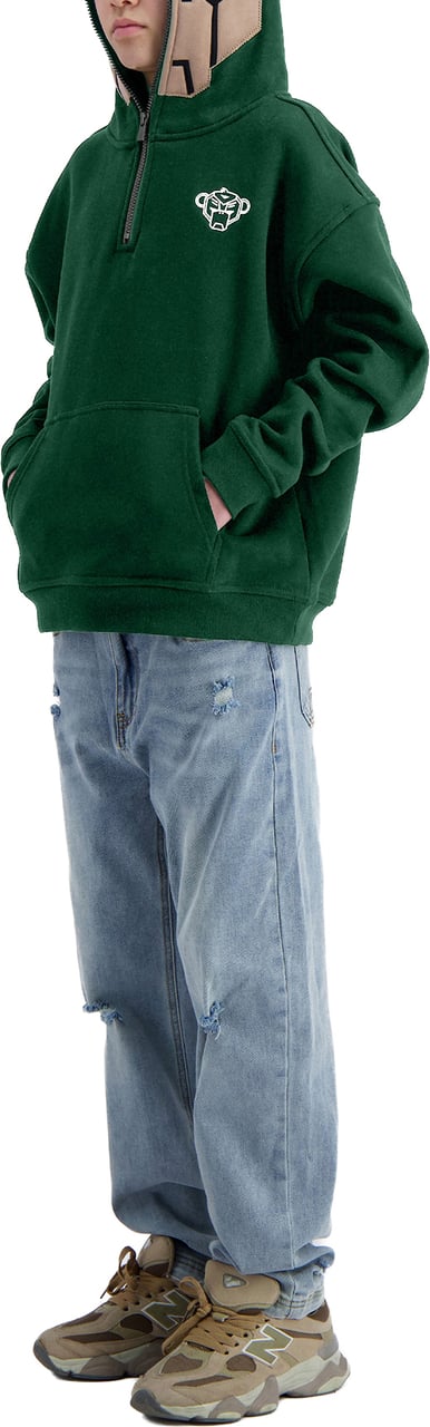 Black Bananas KIDS MASK HOODIE Groen