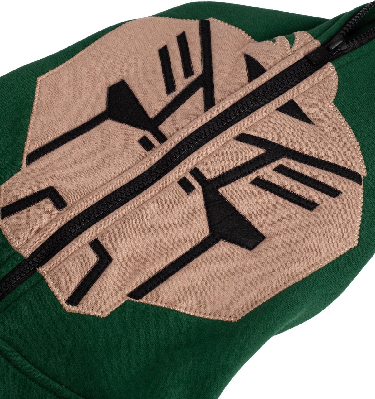 Black Bananas KIDS MASK HOODIE Groen