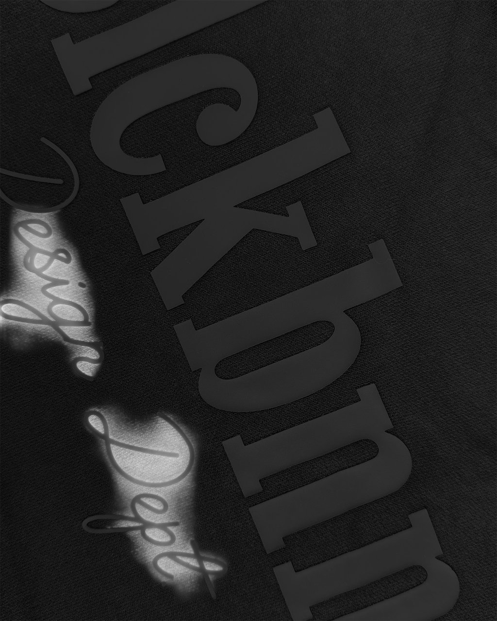 Black Bananas DESIGN DEPT CREWNECK SWEATSUIT Zwart
