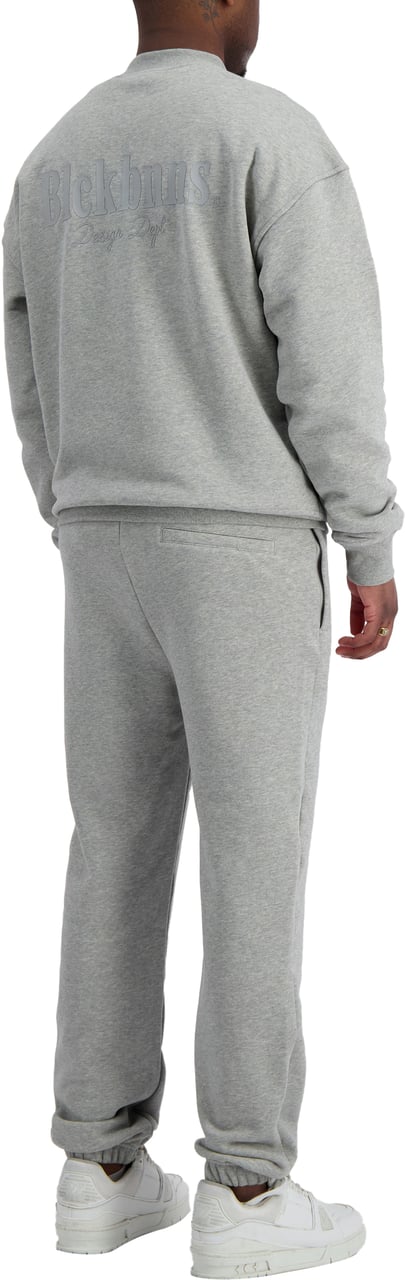Black Bananas DESIGN DEPT CREWNECK SWEATSUIT Lichtgrijs