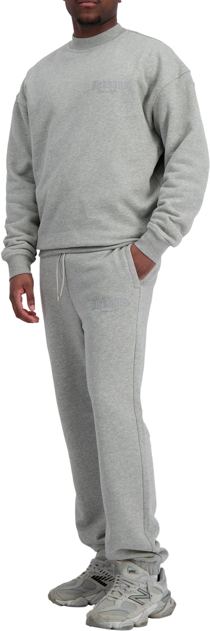 Black Bananas DESIGN DEPT CREWNECK SWEATSUIT Lichtgrijs