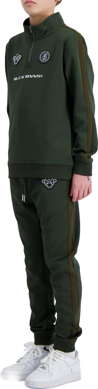 Black Bananas KIDS ZIP-UP TRACKSUIT Groen