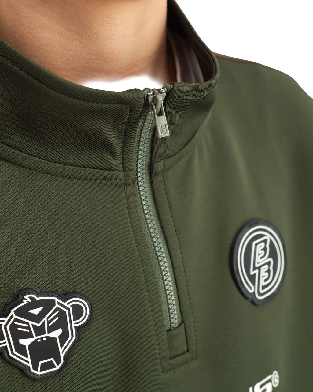 Black Bananas KIDS ZIP-UP TRACKSUIT Groen