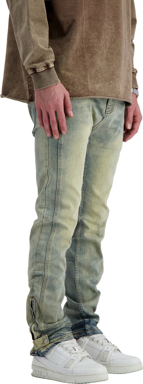Black Bananas SLIM SEAM DENIM Blauw