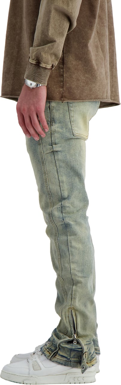 Black Bananas SLIM SEAM DENIM Blauw