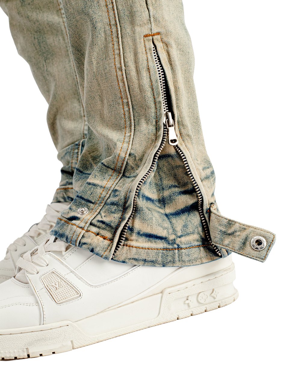 Black Bananas SLIM SEAM DENIM Blauw