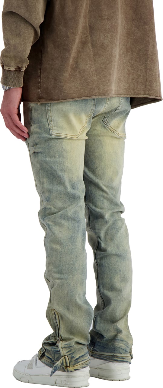 Black Bananas SLIM SEAM DENIM Blauw