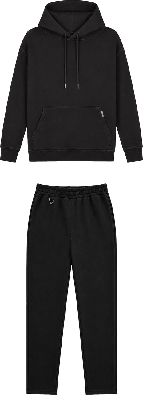 Black Bananas HOODED FLEX SUIT Zwart