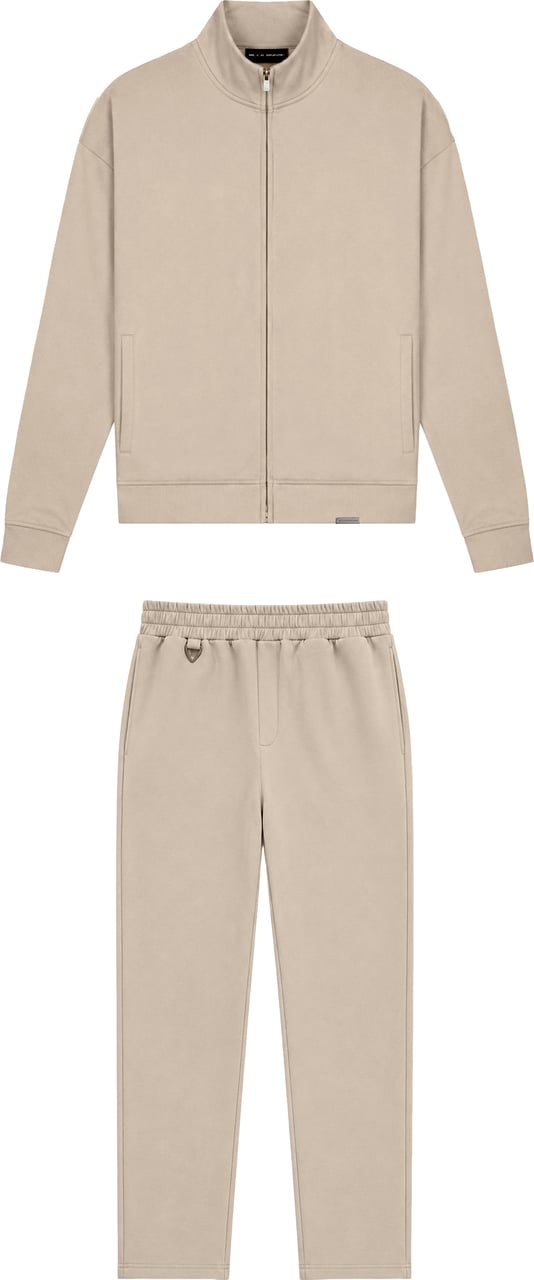Black Bananas ZIPPED FLEX SUIT Beige