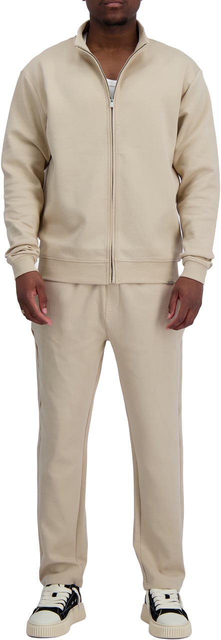 Black Bananas ZIPPED FLEX SUIT Beige
