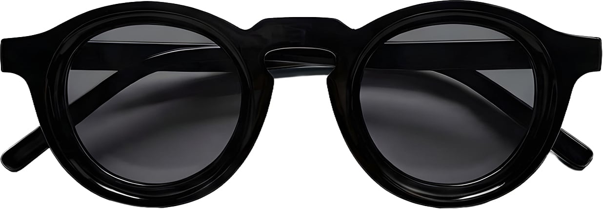 Black Bananas MONOCHROME SUNGLASSES Zwart