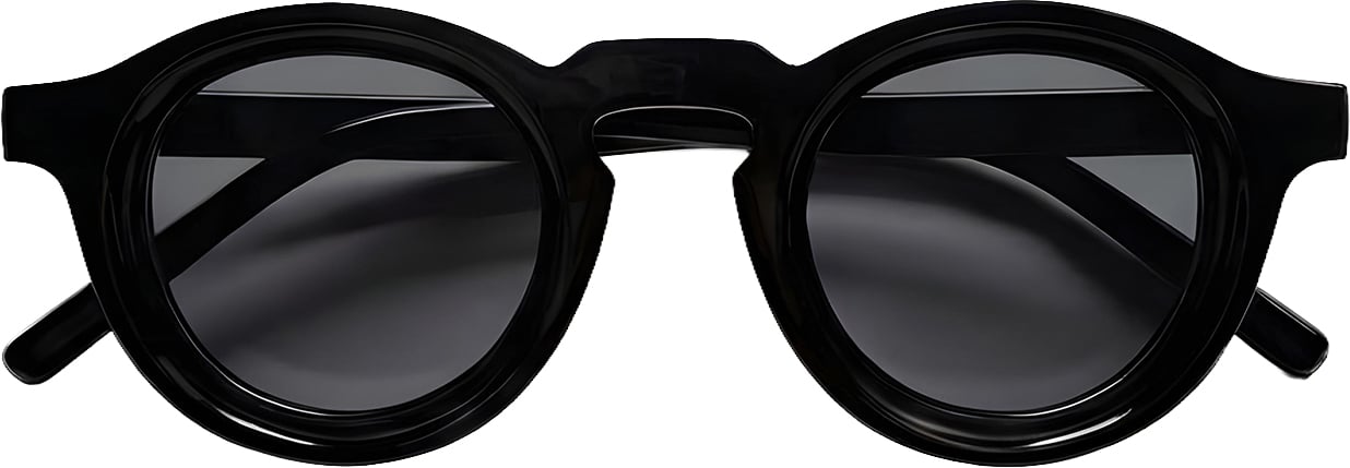 Black Bananas MONOCHROME SUNGLASSES Zwart