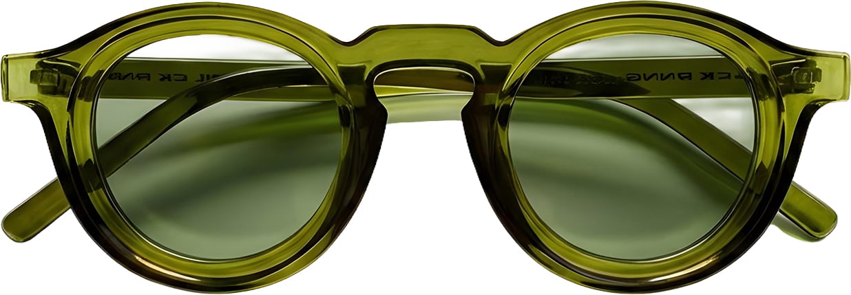 Black Bananas MONOCHROME SUNGLASSES Groen