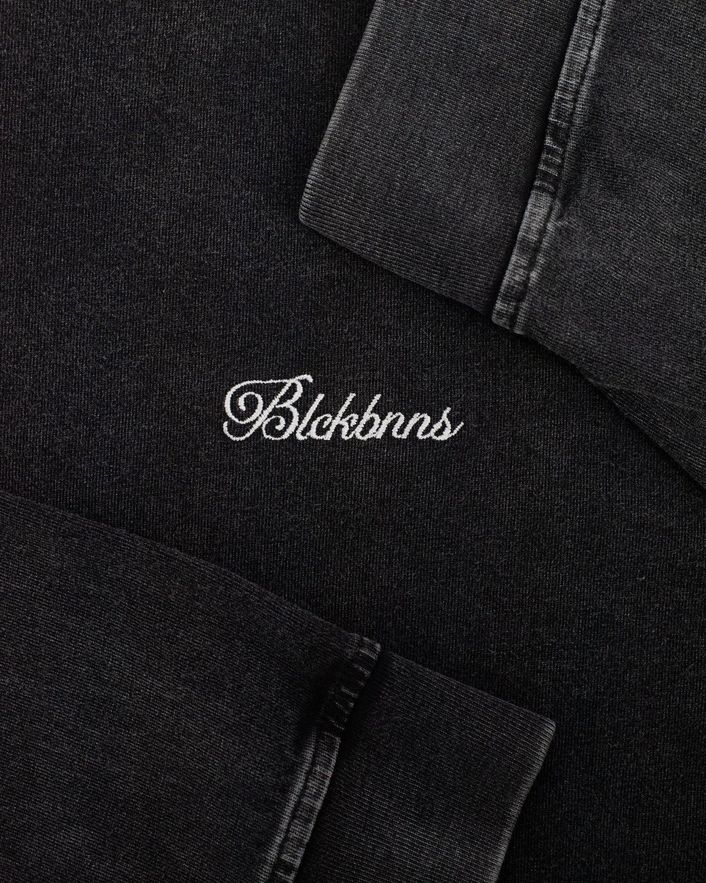 Black Bananas SCRIPT LONGSLEEVE Zwart
