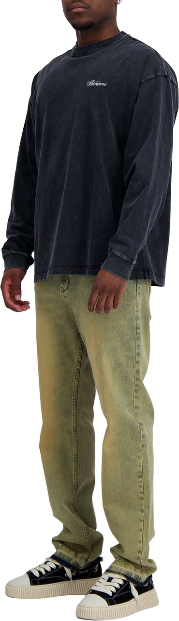 Black Bananas SCRIPT LONGSLEEVE Zwart