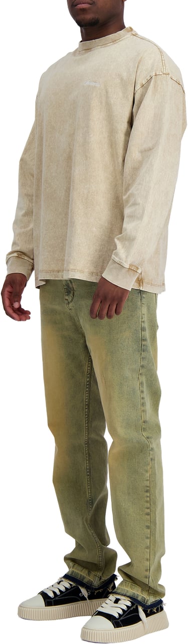 Black Bananas SCRIPT LONGSLEEVE Beige