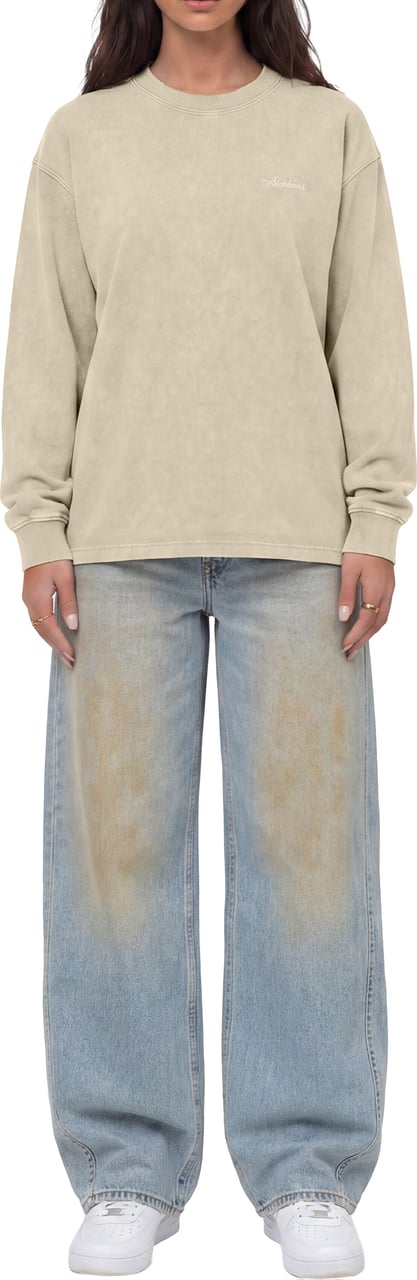 Black Bananas SCRIPT LONGSLEEVE Beige