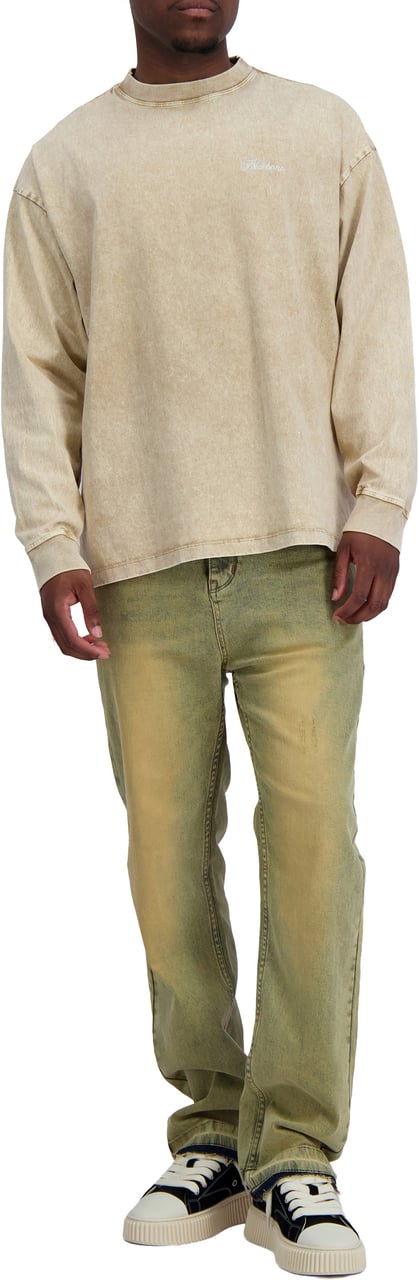 Black Bananas SCRIPT LONGSLEEVE Beige