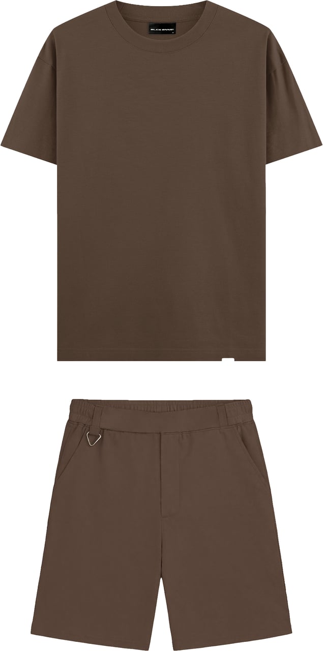 Black Bananas MERCERISED TEE TWINSET Bruin