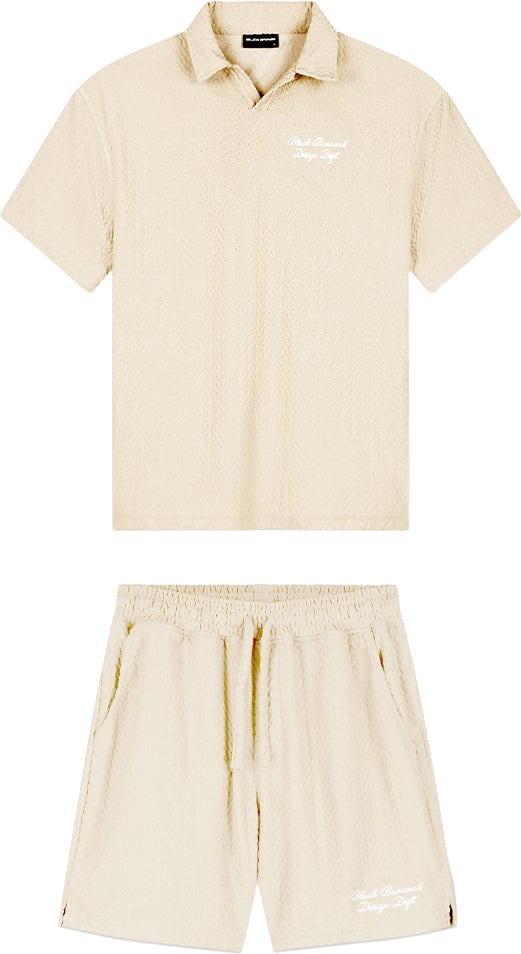 Black Bananas TERRY LOUNGE TWINSET Beige