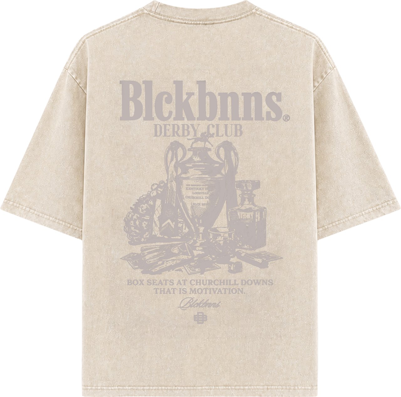 Black Bananas TROPHY TEE Beige