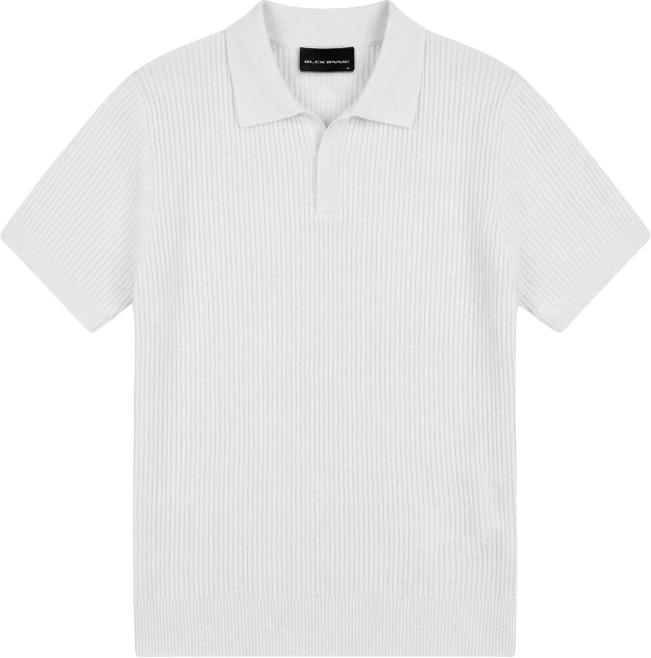 Black Bananas V KNIT POLO Wit