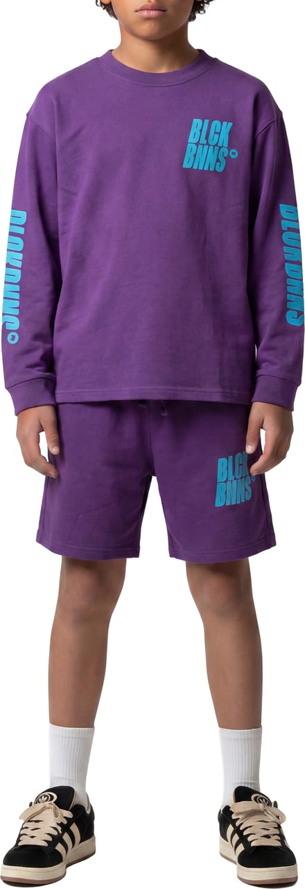 Black Bananas KIDS KEEP FLYING TWINSET Paars